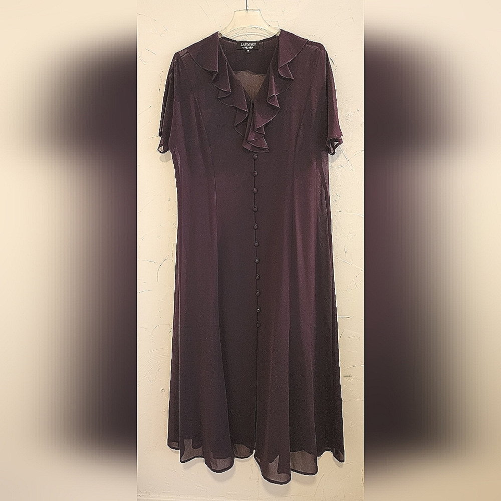 Laundry by Shelli Segal Ruffle Dress